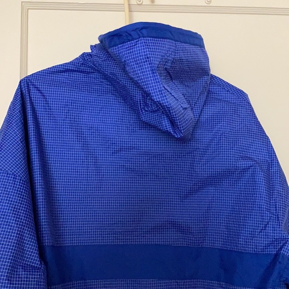 NWT Obey riverbed colbalt blue hooded jacket sz: S - Picture 9 of 11